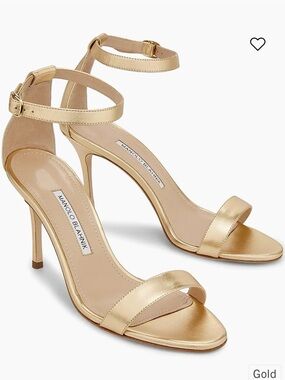 Manolo Blahnik

Chaos Metallic Leather Sandals